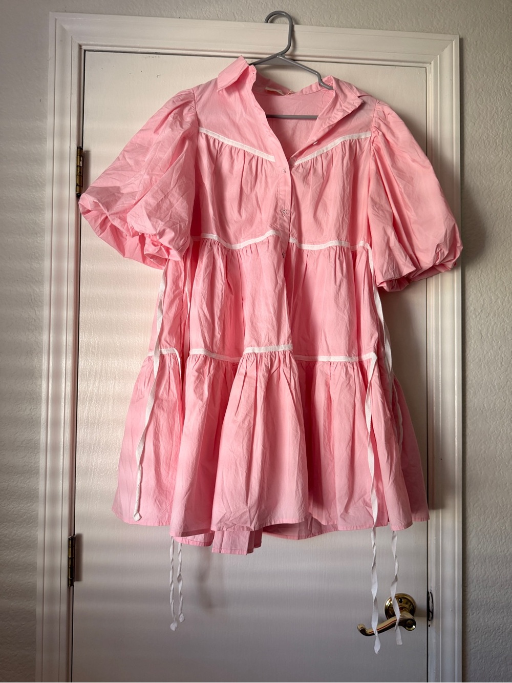 NWOT pink one loved babe dress